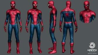 Artstation Captain America Civil War Spiderman 3d Model Mattia