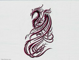 Designs Shrunked Phoenix Bird Tattoo Wallpaper Picture