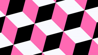 Pink Black And White Wallpaper