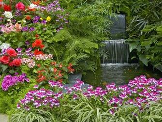 Beautiful Flower Garden Wallpaper