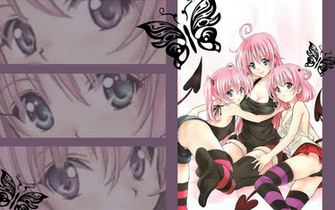 Love Wallpaper To Ru Lala Satalin Deviluke Momo