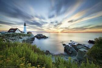 Wallpaper Portland Head Light Cape Elizabeth Maine