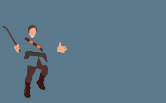 Tf2 Blu Soldier Minimalist Wallpaper By Bohitargep