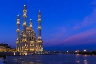 New Mosque In Baku Azerbaijan HD Wallpaper Background Image