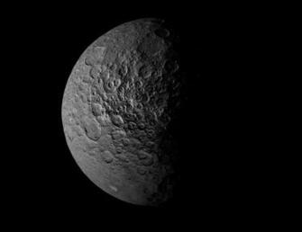 Space Image Ceres Shadowed Craters Over Time