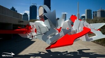 Graffiti Technica Wallpaper