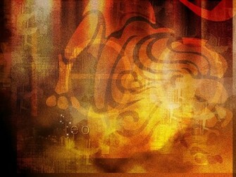 Leo Zodiac Sign Wallpaper
