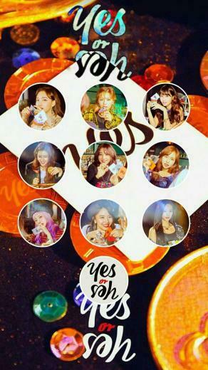Twice Yes Or Jeongyeon Mina Momo Sana Nayeon Dahyun Chaeyoung