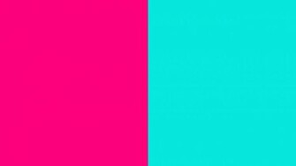 Resolution Bright Pink And Turquoise Solid Two Color Background
