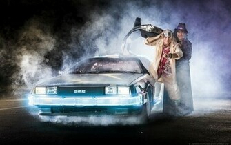 Delorean Time Machine By Team Timecar Portraits Doc Nigh And