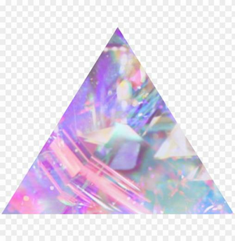 Triangle Decorations Aestheticsticker Aesthetic Holographic Png
