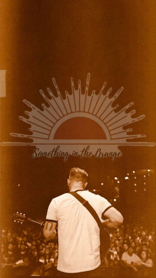 Something In The Orange Simple iPhone Wallpaper Zach