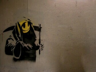 Banksy Desktop Wallpaper HD Background
