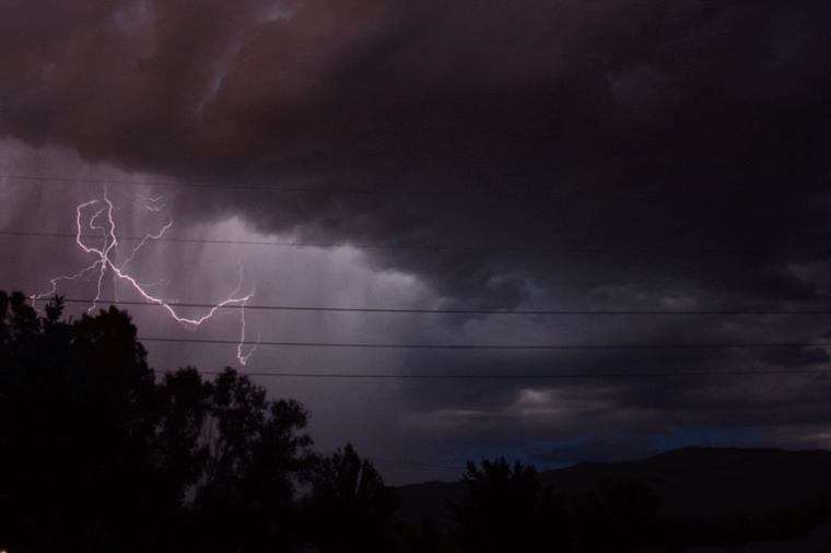 Lightning Background Gif