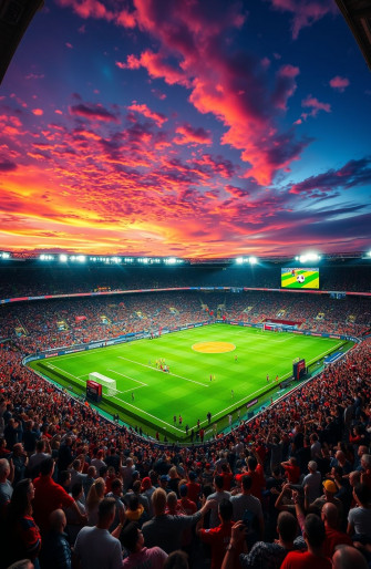 HD Soccer Stadium Wallpaper