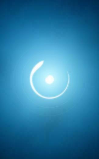 Light On Blue Background Htc 8x Wallpaper