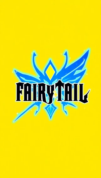 Fairy Tail Logo Wallpaper Yellow
