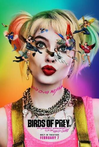 New Birds Of Prey Movie Poster Shows Off Harley S Crazy Side Ign