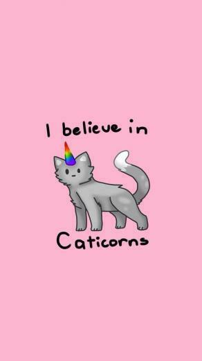 Caticorns Unicorn Cat Phone Wallpaper iPhone