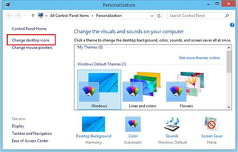 Here Under Desktop Icons Section Tick Computer Checkbox And Then