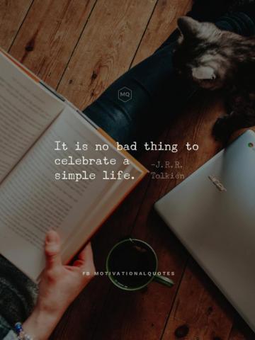 Motivational Quotes P A Simple Life S T Co