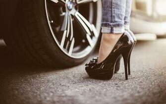 High Heels Wallpaper Top Background