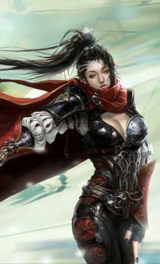 Women Warrior Fantasy Wallpaper iPhone 3d