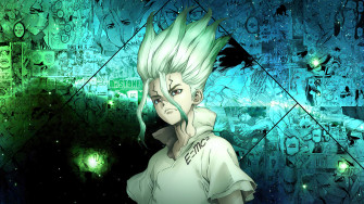 Dr Stone Senku Ishigami HD 4k Wallpaper