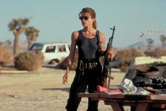 Linda Hamilton HD Wallpaper Background Image