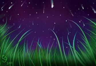 Meteor Shower Wallpaper
