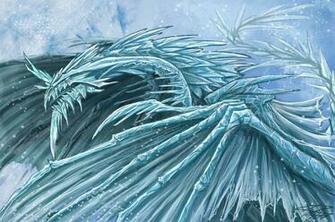 A Dragons Lair Image Gallery Dragon Ice Wallpaper