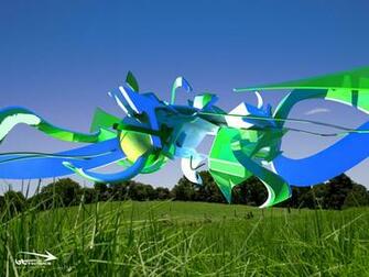 3d Graffiti Metric Desktop Pc And Mac Wallpaper