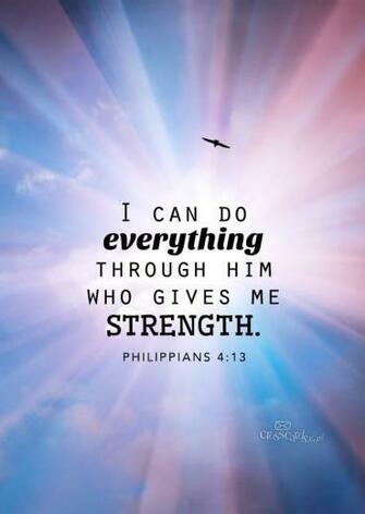 Philippians Strength Bible Verses And Scripture Wallpaper