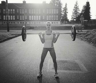 Women Fitness Wallpaper Weight Lifting