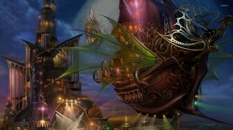 Steampunk Wallpaper Ship