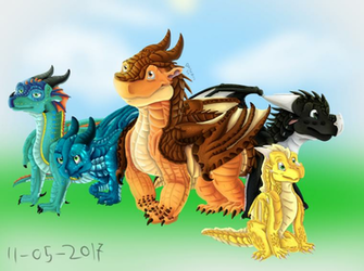 Dragonets Of Destiny By Dragonspirit20