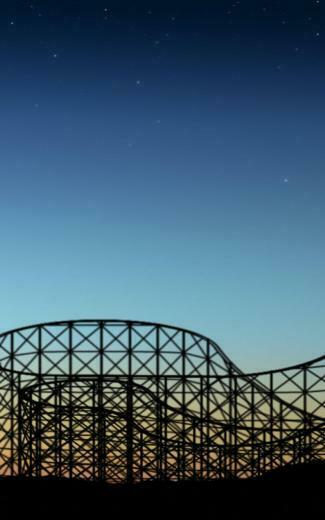 Dual Screen Roller Coaster Image