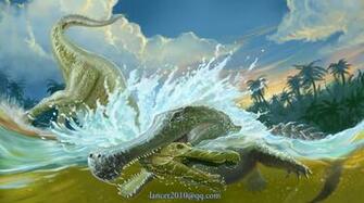 Sarcosuchus Bite Suchomimus By Sakalyd