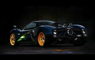 Cool Pagani Zonda Supercar Desktop Wallpaper