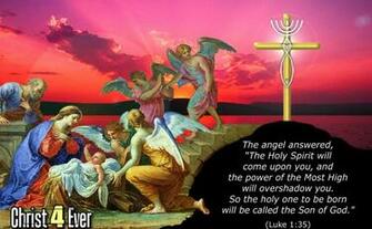 Background Wallpaper Image Christmas With Bible Verses