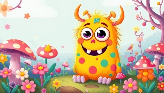 Cute Monster Wallpaper