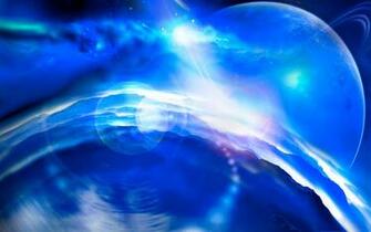 Blue Planet Space Dream Full HD Wallpaper High Quality