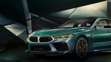 Desktop Wallpaper Car Bmw M8 Gran Coupe First Edition Green