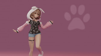 Join Inugami Korone On Her Adventures Wallpaper