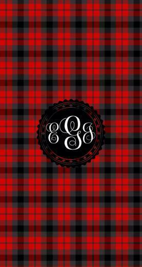Winter iPhone Wallpaper Monogram Magic Pint