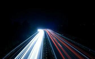 Roads Long Exposure Wallpaper