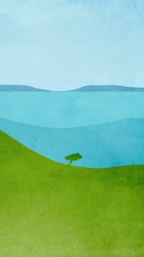 Lg G3 Quad HD Wallpaper Simple Landscape