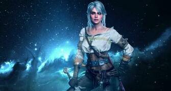 Ciri The Witcher Animated Live Wallpaper