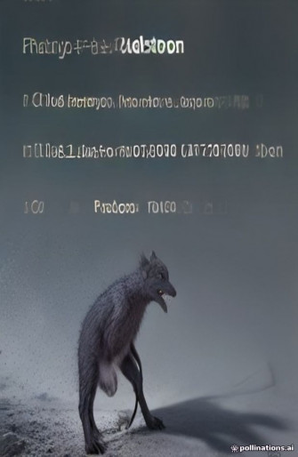Cool Black Wolf Wallpaper