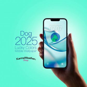 Dog Lucky Color Wallpaper